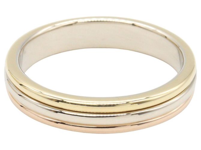 Anillo Vendôme Cartier Plata Dorado - vista 2