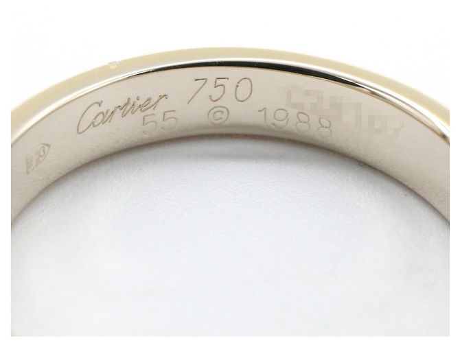 Anillo Vendôme Cartier Plata Dorado - vista 3