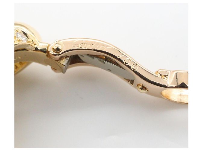 Orecchini Cartier Tornado Diamond D'oro - vista 4