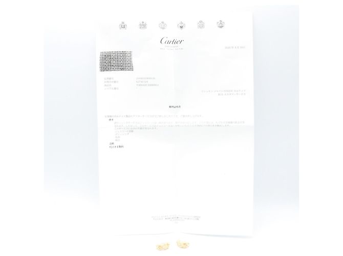 Orecchini Cartier Tornado Diamond D'oro - vista 5