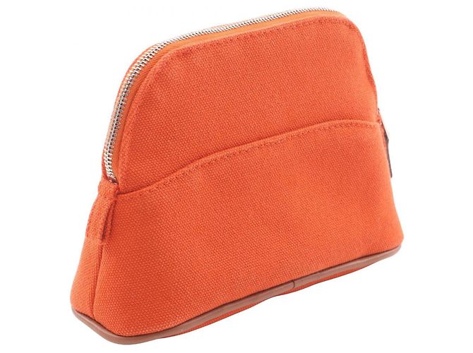 Hermès Borsa a mano mini Hermes Bolide Pouch 15 Rosso Arancione - vista 2
