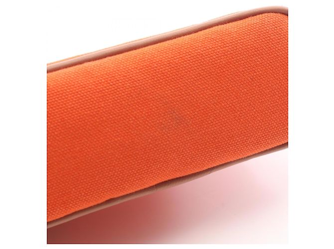 Hermès Borsa a mano mini Hermes Bolide Pouch 15 Rosso Arancione - vista 5