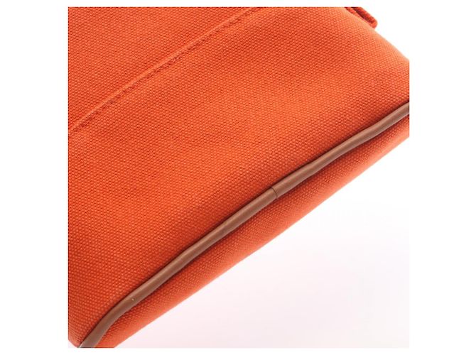 Hermès Borsa a mano mini Hermes Bolide Pouch 15 Rosso Arancione - vista 8