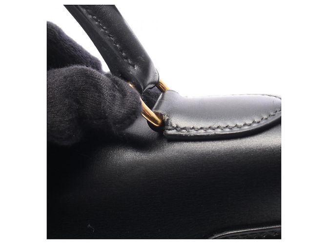 Hermès Borsa Hermes Kelly 32 Black Nero - vista 14