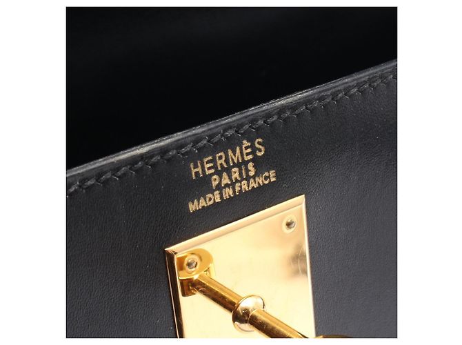 Hermès Borsa Hermes Kelly 32 Black Nero - vista 4