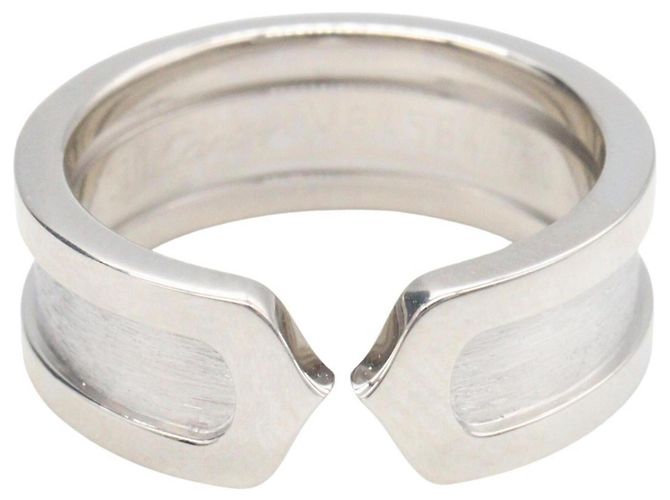 Cartier C2 Band Ring aus 18K Weißgold Golden - Ansicht 2
