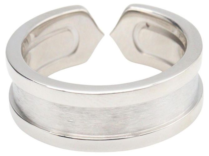 Cartier C2 Band Ring aus 18K Weißgold Golden - Ansicht 3