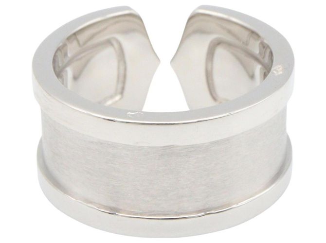 Cartier C2 Wide Band Ring aus 18K Weißgold Golden - Ansicht 3