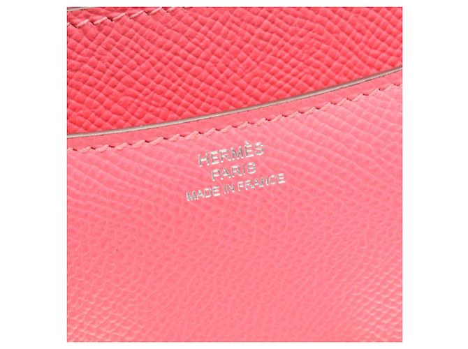 Hermès Borsa a tracolla Hermes Constance 3 Mini Rose Azalee Rosa - vista 4