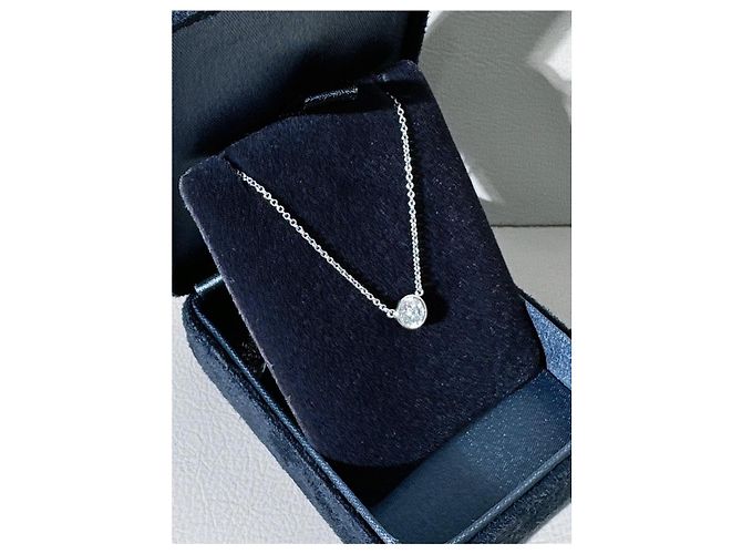 Collana Tiffany & Co. Elsa Peretti Diamonds by the Yard Diamante Argento - vista 6