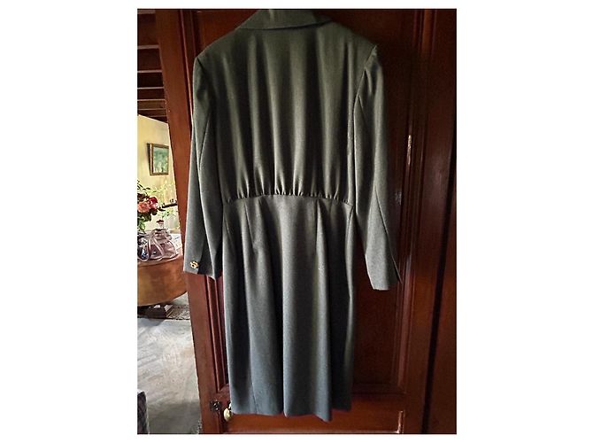 Autre Marque Elegance S.A. Anthrazitfarbenes Tailleur-Kleid Grau - Ansicht 2