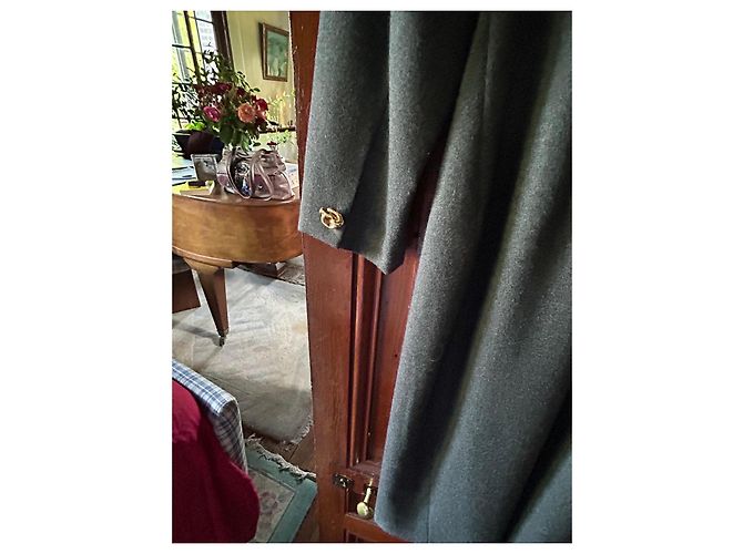 Autre Marque Elegance S.A. Anthrazitfarbenes Tailleur-Kleid Grau - Ansicht 3