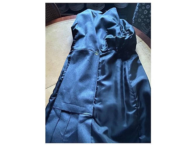 Autre Marque Elegance S.A. Anthrazitfarbenes Tailleur-Kleid Grau - Ansicht 5