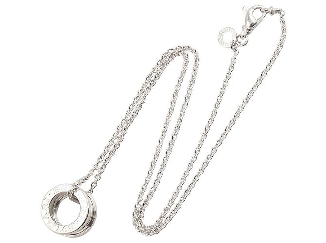 Bulgari Collana Bvlgari B-zero1 in oro bianco 18K Argento - vista 2