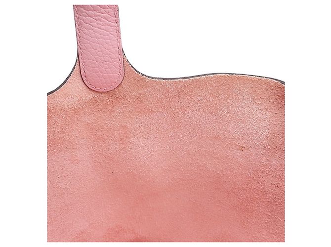 Hermès Borsa Hermes Picotin Lock PM in Rose Sakura Rosa - vista 10