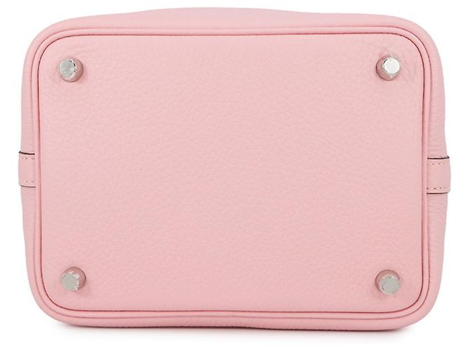 Hermès Borsa Hermes Picotin Lock PM in Rose Sakura Rosa - vista 3