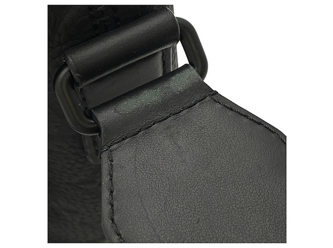 Borsa a tracolla Louis Vuitton Monogram Taurillon S Cape Nero - vista 12