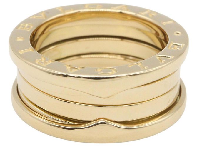Bulgari Bague anneau Bvlgari B-zero1 en or jaune 18K Doré - vue 2