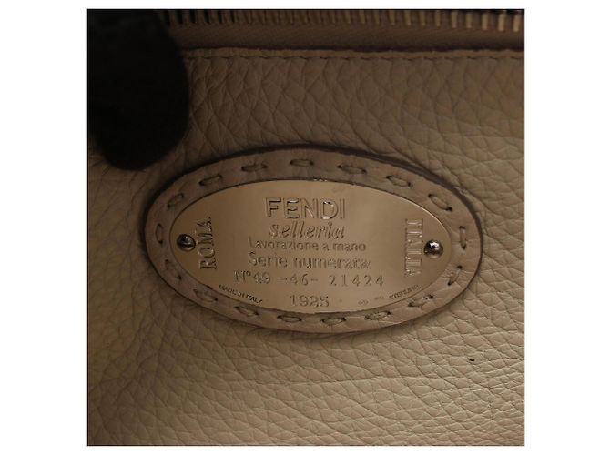 Fendi Peekaboo Regular Selleria 2-Way Handtasche Braun - Ansicht 4