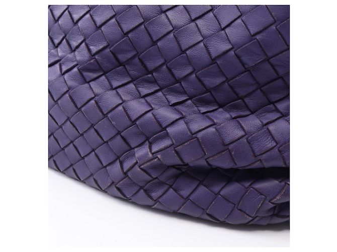 Bottega Veneta Purple Intrecciato Shoulder Bag - view 7