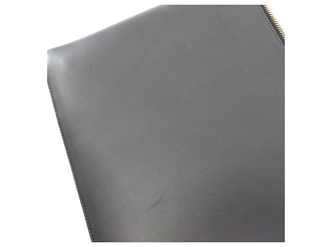 Borsa Tote in pelle nera Prada Nero - vista 8