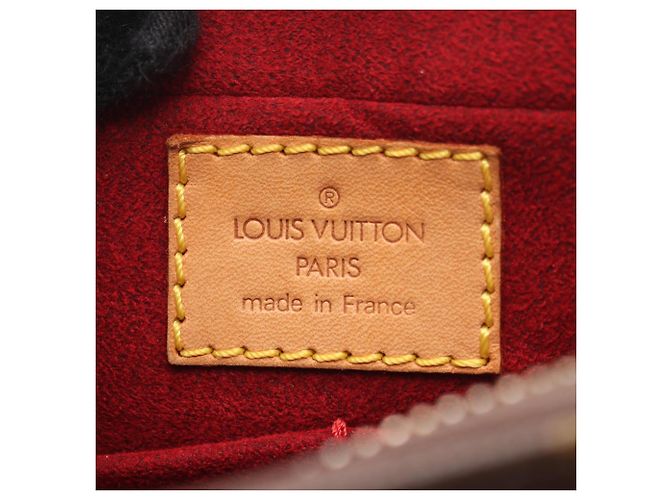 Borsa a Spalla Louis Vuitton Vivacite MM Monogram Marrone Monogramma - vista 4