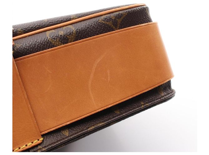 Louis Vuitton Cartouchiere GM Schultertasche Braun Monogramm - Ansicht 10