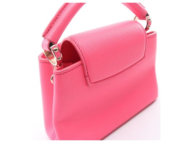 Louis Vuitton Capucines Mini 2-Way Handbag Pink - view 13