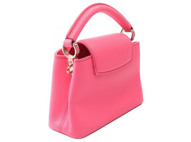 Louis Vuitton Capucines Mini 2-Way Handbag Pink - view 2