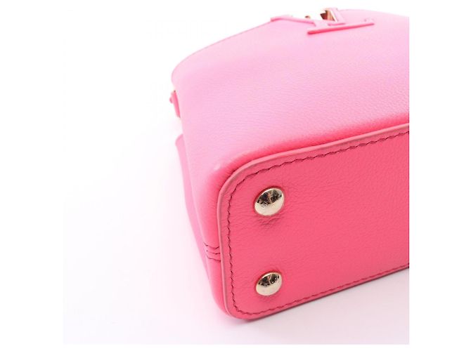 Louis Vuitton Capucines Mini 2-Way Handbag Pink - view 5