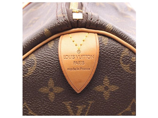 Borsa Boston Louis Vuitton Keepall 50 Marrone Monogramma - vista 4