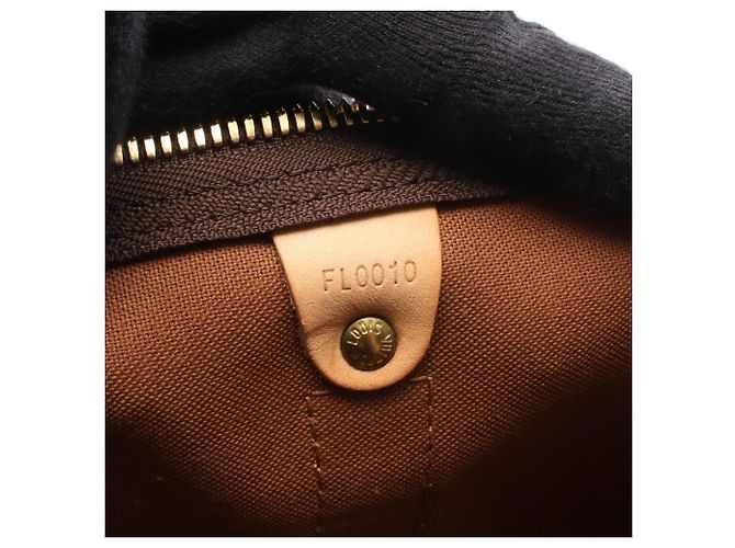 Borsa Boston Louis Vuitton Keepall 50 Marrone Monogramma - vista 5