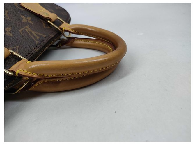 Borsa Louis Vuitton Alma Monogram Canvas PM Marrone - vista 7