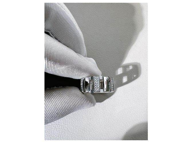 Chaumet Class One Platin-Diamantring Silber - Ansicht 3