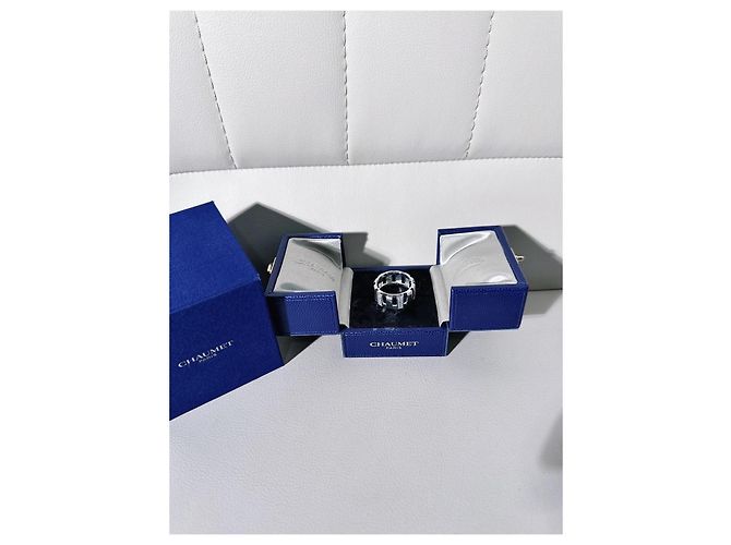 Chaumet Class One Platin-Diamantring Silber - Ansicht 5