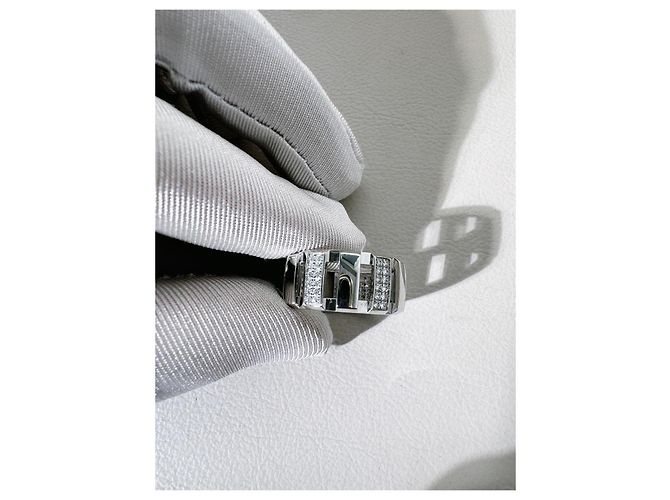 Chaumet Class One Platin-Diamantring Silber - Ansicht 8