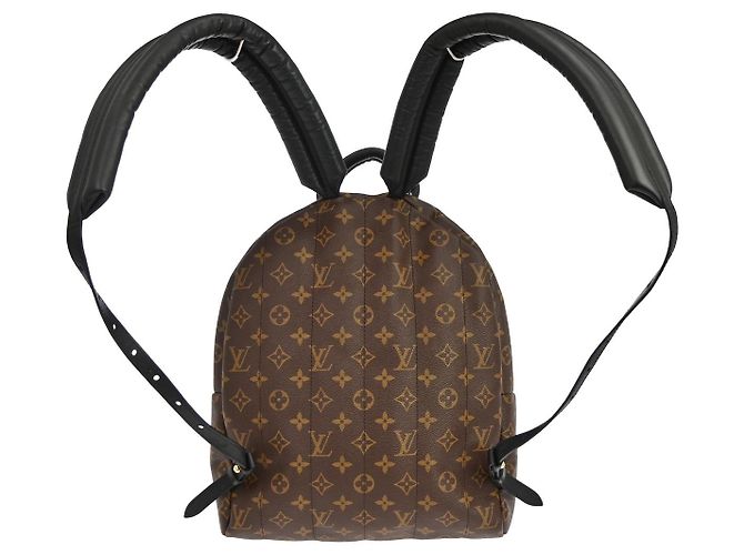 Zaino Louis Vuitton Palm Springs Monogram Canvas MM Marrone - vista 2