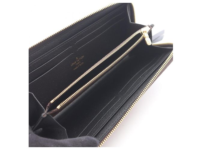 Cartera Long Clemence Louis Vuitton Castaño Monograma - vista 3