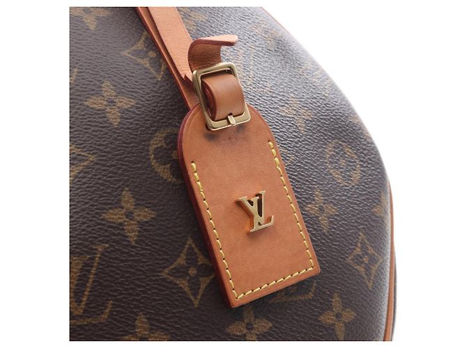 Louis Vuitton Boite Chapeau Souple Shoulder Bag Marrom Monograma - vista 8