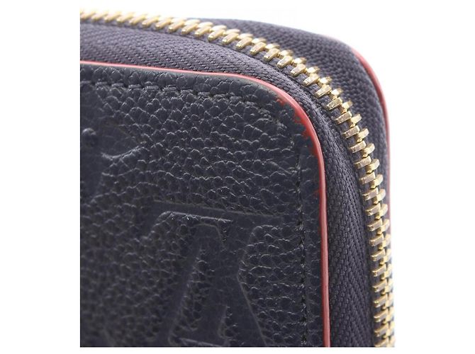 Portafoglio Zippy Louis Vuitton in Navy e Rosso Blu navy - vista 8