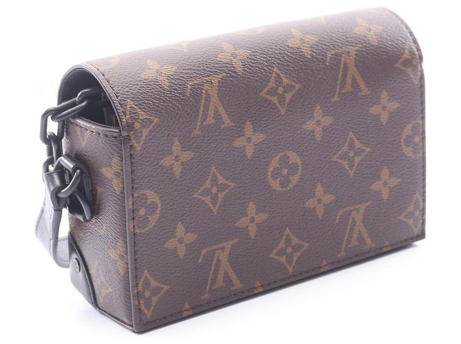 Portafoglio Steamer Louis Vuitton Marrone Nero - vista 2