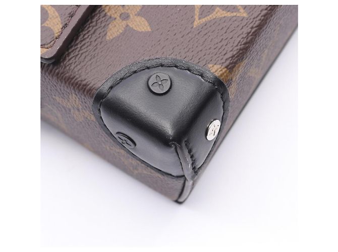 Portafoglio Steamer Louis Vuitton Marrone Nero - vista 6