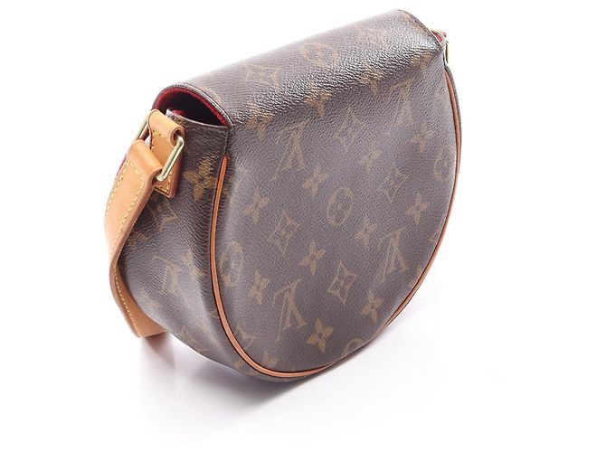 Borsa a tracolla Louis Vuitton Tambourin Marrone - vista 2