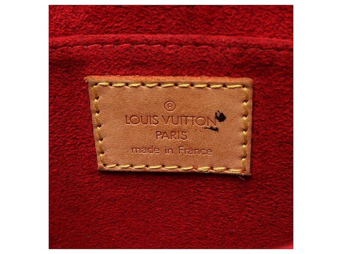 Borsa a tracolla Louis Vuitton Tambourin Marrone - vista 4