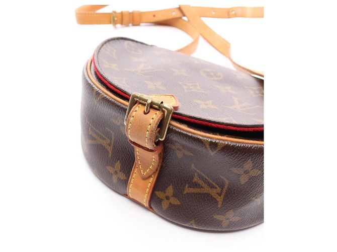 Borsa a tracolla Louis Vuitton Tambourin Marrone - vista 7
