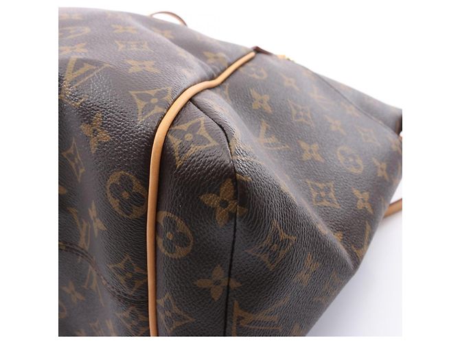 Borsa Tote Louis Vuitton Totally MM Monogram Marrone - vista 6