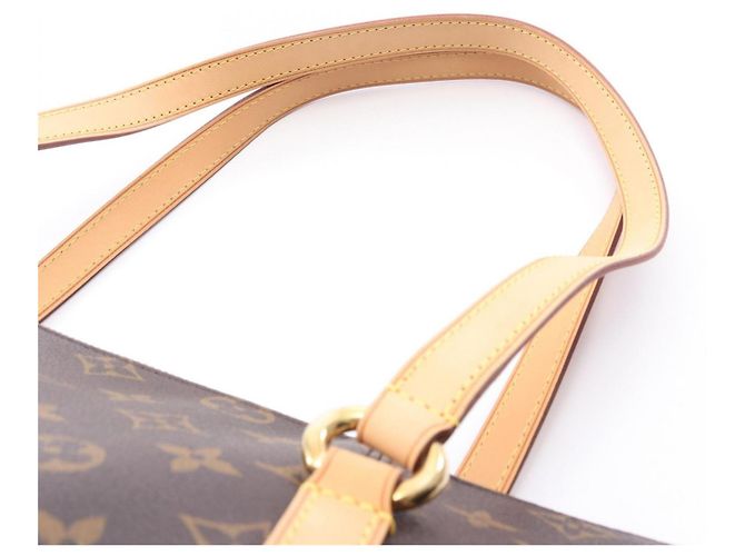 Borsa Tote Louis Vuitton Totally MM Monogram Marrone - vista 7