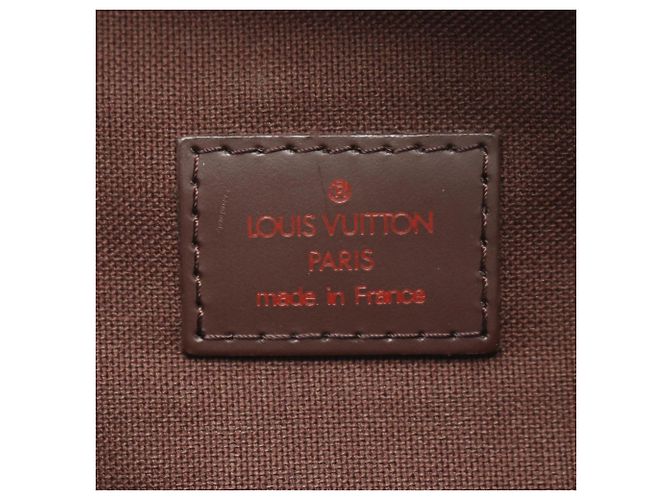 Louis Vuitton Melville Damier Ebene Bumbag Marrone - vista 4