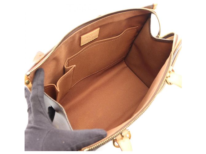 Borsa Louis Vuitton Popincourt Au Tote Bag Marrone - vista 3