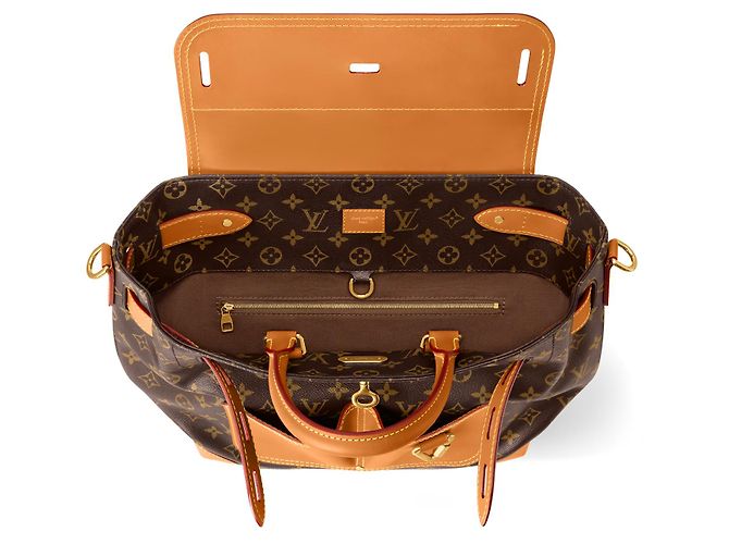 Louis Vuitton Needle Bag Monogram Marrone Monogramma - vista 2